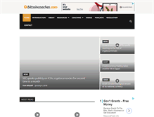 Tablet Screenshot of bitcoincoaches.com